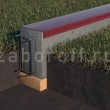 Забор из профнастила С-8 купить с установкой в Москве