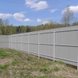 Забор из профнастила высотой 2.2 М купить с установкой в Москве